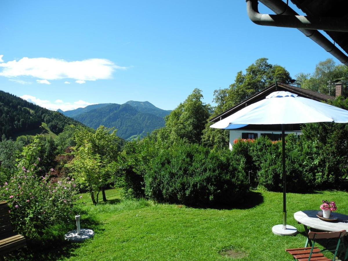 Berghuetterl - Ferienhaus Ingerlhof Tegernsee Eksteriør billede